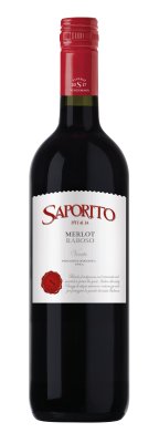 Rotwein Saporito Merlot Raboso